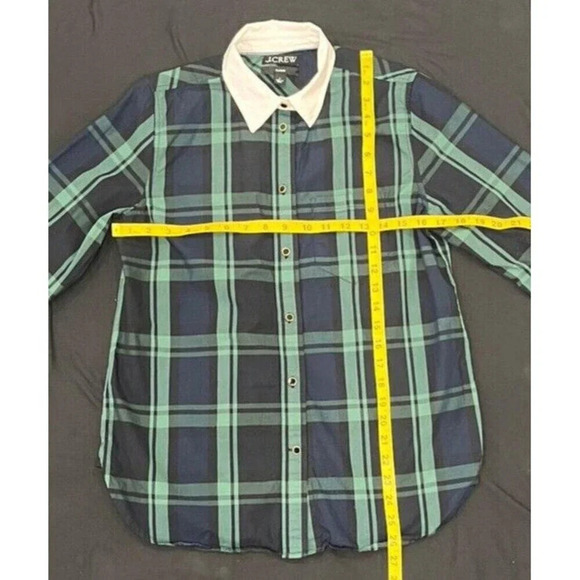 J.Crew Womens Classic-Fit Cotton Poplin‎ Shirt  Size 4 - Picture 4 of 6